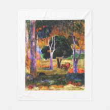 Landschap met een varken en een paard Beroemd schi