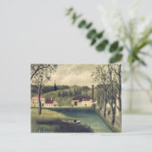 Landschap met een Vissers na 1886 Briefkaart (Staand voorkant)