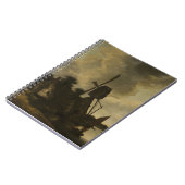 Landschap met een windmolen – Salomon Rombouts Notitieboek (Linkerzijde)