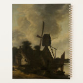 Landschap met een windmolen – Salomon Rombouts Planner (Achterkant)