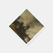 Landschap met een windmolen – Salomon Rombouts Servet (Hoek)