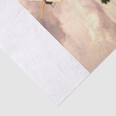 Landschap met een windmolen tissuepapier (Detail)