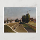Landschap met fabriek van Henri Rousseau Briefkaart (Voorkant)