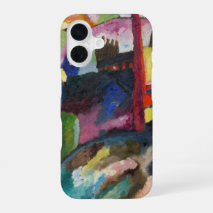 Landschap met fabrieksschoorsteen van Wassily Kand iPhone 16 Hoesje