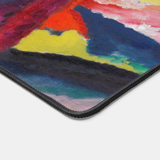 Landschap met Factory Chimney, Wassily Kandinsky Bureaumat (Hoek)