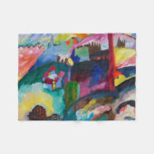 Landschap met Factory Chimney, Wassily Kandinsky Fleece Deken (Voorkant (Horizontaal))