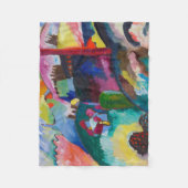 Landschap met Factory Chimney, Wassily Kandinsky Fleece Deken (Voorkant)