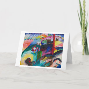 Landschap met Factory Chimney, Wassily Kandinsky Kaart