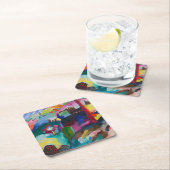 Landschap met Factory Chimney, Wassily Kandinsky Kartonnen Onderzetters (Insitu)