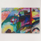 Landschap met Factory Chimney, Wassily Kandinsky Legpuzzel (Horizontaal)