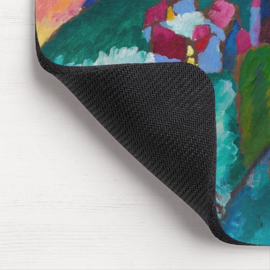 Landschap met Factory Chimney, Wassily Kandinsky Muismat (Hoek)