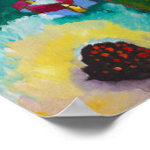 Landschap met Factory Chimney, Wassily Kandinsky Poster (Hoek)