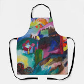 Landschap met Factory Chimney, Wassily Kandinsky Schort (Voorkant)