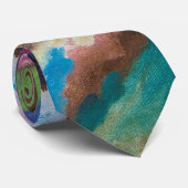 Landschap met Factory Chimney, Wassily Kandinsky Stropdas (Opgerold)