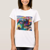 Landschap met Factory Chimney, Wassily Kandinsky T-shirt (Voorkant)
