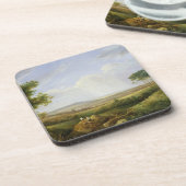 Landschap met figuren (olie op het paneel) drankjes onderzetter (Linkerzijde)