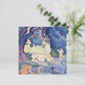 Landschap met geiten (door Henri-Edmond Cross) Kaart (Staand voorkant)