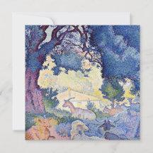 Landschap met geiten (door Henri-Edmond Cross)