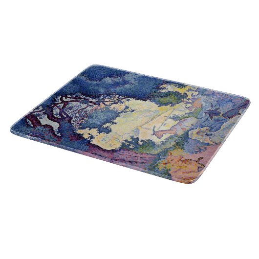 Landschap met geiten (door Henri-Edmond Cross) Snijplank (Hoek)