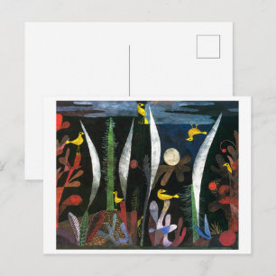 Landschap met Gele Vogels Paul Klee Briefkaart
