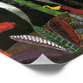 Landschap met Gele Vogels | Paul Klee | Poster (Hoek)