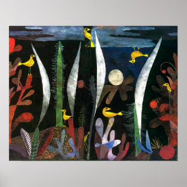 Landschap met Gele Vogels | Paul Klee | Poster