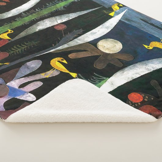 Landschap met Gele Vogels | Paul Klee | Sherpa Deken (3/4)