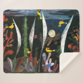 Landschap met Gele Vogels | Paul Klee | Sherpa Deken