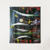 Landschap met Gele Vogels | Paul Klee | Wandkleed (Voorkant)