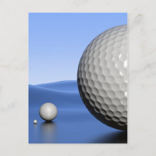 Landschap met Golf Balls Briefkaart