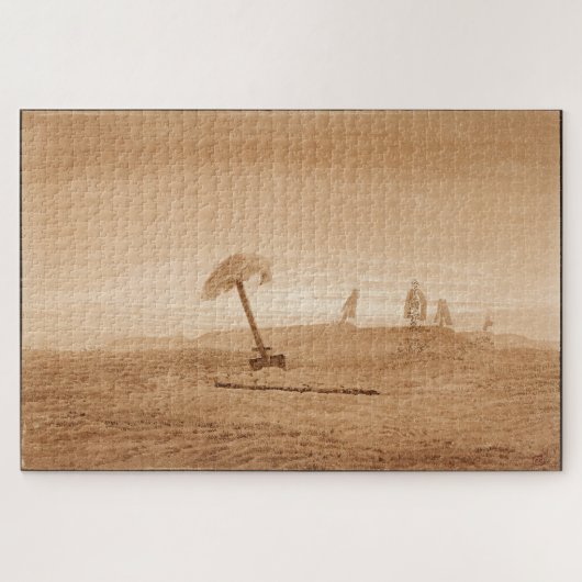 Landschap met graven: een meesterwerk van Friedric Legpuzzel (Horizontaal)