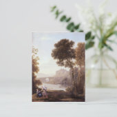 Landschap met Hagar en de Angel, 1646 Briefkaart (Staand voorkant)