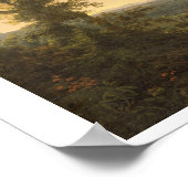 Landschap met Haymakers en een ver Uitzicht van ee Poster (Hoek)