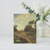 Landschap met Haywagon, c.1858 Briefkaart (Staand voorkant)