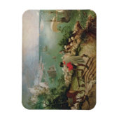 Landschap met Herfst Icarus, c.1555 Magneet (Verticaal)