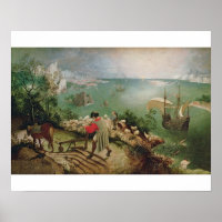 Landschap met Herfst Icarus, c.1555