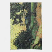 Landschap met het Kasteel van Auvers door Vincent Theedoek (Verticaal)