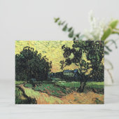 Landschap met het Kasteel van Auvers van Vincent v (Staand voorkant)