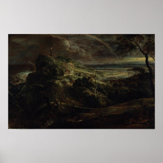 Landschap met het scheepswrak van Paul Poster (Voorkant)