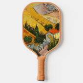 Landschap met House en Ploughma van Gogh Pickleball Paddle (Achterkant)