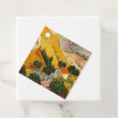 Landschap met House en Ploughma Vincent van Gogh Bedankjes Labels (In situ)