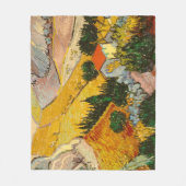 Landschap met House en Ploughma Vincent van Gogh Fleece Deken (Voorkant)