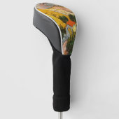 Landschap met House en Ploughma Vincent van Gogh Golfheadcover (Schuin)