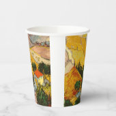 Landschap met House en Ploughma Vincent van Gogh Papieren Bekers (Links)