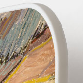 Landschap met House en Ploughma Vincent van Gogh Pickleball Paddle (Links Detail)