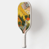 Landschap met House en Ploughma Vincent van Gogh Pickleball Paddle (Links)