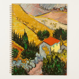 Landschap met House en Ploughma Vincent van Gogh Planner