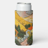 Landschap met House en Ploughma Vincent van Gogh Seltzer Blikjeskoeler (Seltzer Achterkant)