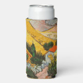 Landschap met House en Ploughma Vincent van Gogh Seltzer Blikjeskoeler (Seltzer Voorkant)
