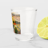 Landschap met House en Ploughma Vincent van Gogh Shot Glas (Rechts)